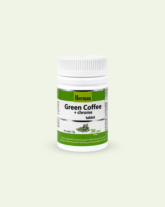 Green Coffee Plus Chrome Tablet
