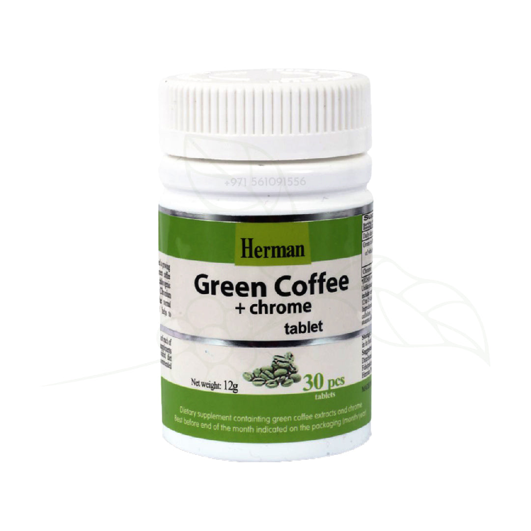 Green Coffee Plus Chrome Tablet